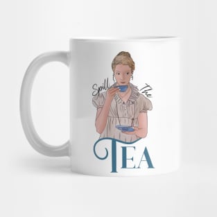 Spill the Tea: Text Style #2 Mug